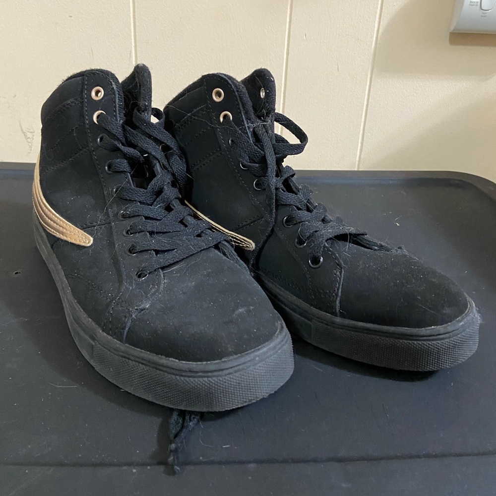 Black & Copper Shoes